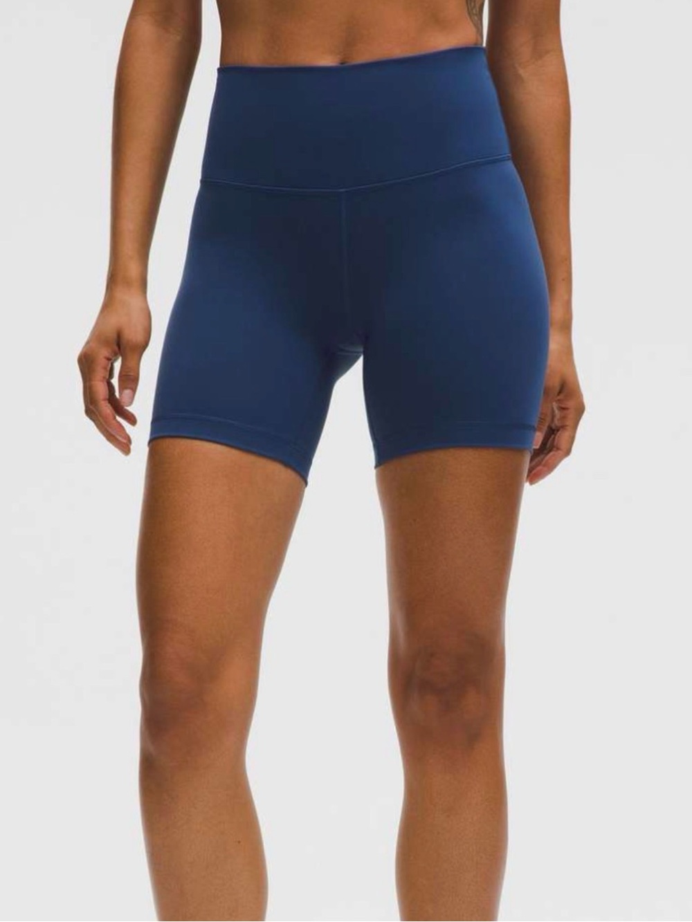 Lululemon Wunder Train High-Rise 6” Shorts | Blue | Size 10